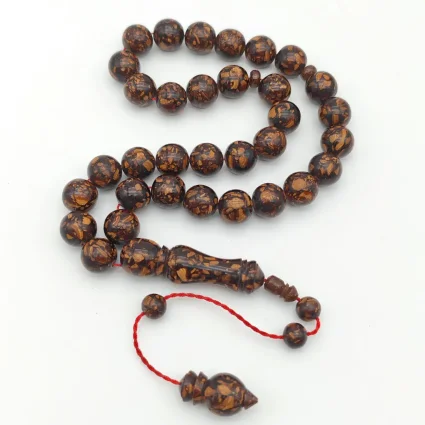 Tarçın Ağacı Kabuğu 33'lük Küre Kesim Tesbih 