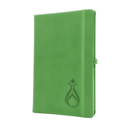 Termo Kapaklı Serhendi Logolu Çizgili Defter Açık Yeşil MZ1 - 1