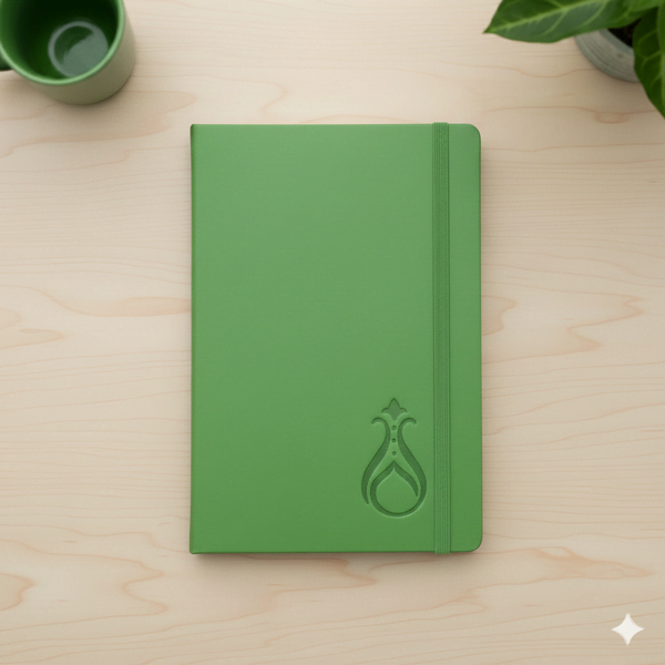 Termo Kapaklı Serhendi Logolu Çizgili Defter Açık Yeşil MZ1 - 1