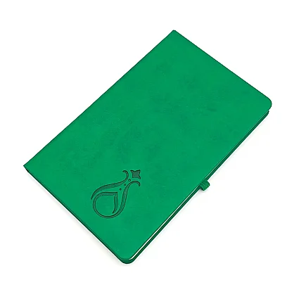 Termo Kapaklı Serhendi Logolu Çizgili Defter Açık Yeşil MZ1 (1)