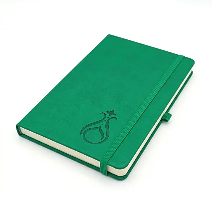 Termo Kapaklı Serhendi Logolu Çizgili Defter Açık Yeşil MZ1