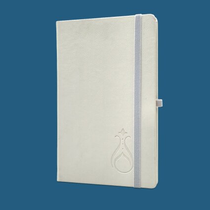 Termo Kapaklı Serhendi Logolu Çizgili Defter Beyaz MZ1 - Serhendi Logolu Ürünler