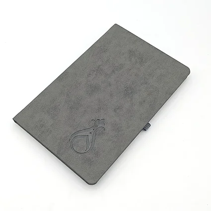 Termo Kapaklı Serhendi Logolu Çizgili Defter Füme MZ1 (1)