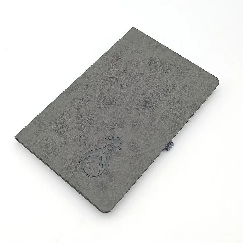 Termo Kapaklı Serhendi Logolu Çizgili Defter Füme MZ1 - 2