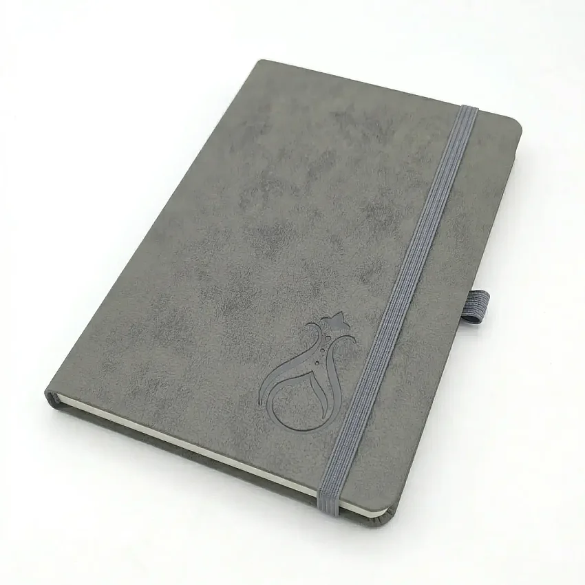 Termo Kapaklı Serhendi Logolu Çizgili Defter Füme MZ1 - 1