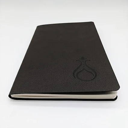 Terzi Dikiş Termo Kapak Çizgili Defter 40 yp 80 gr Ivory Kağıt Siyah