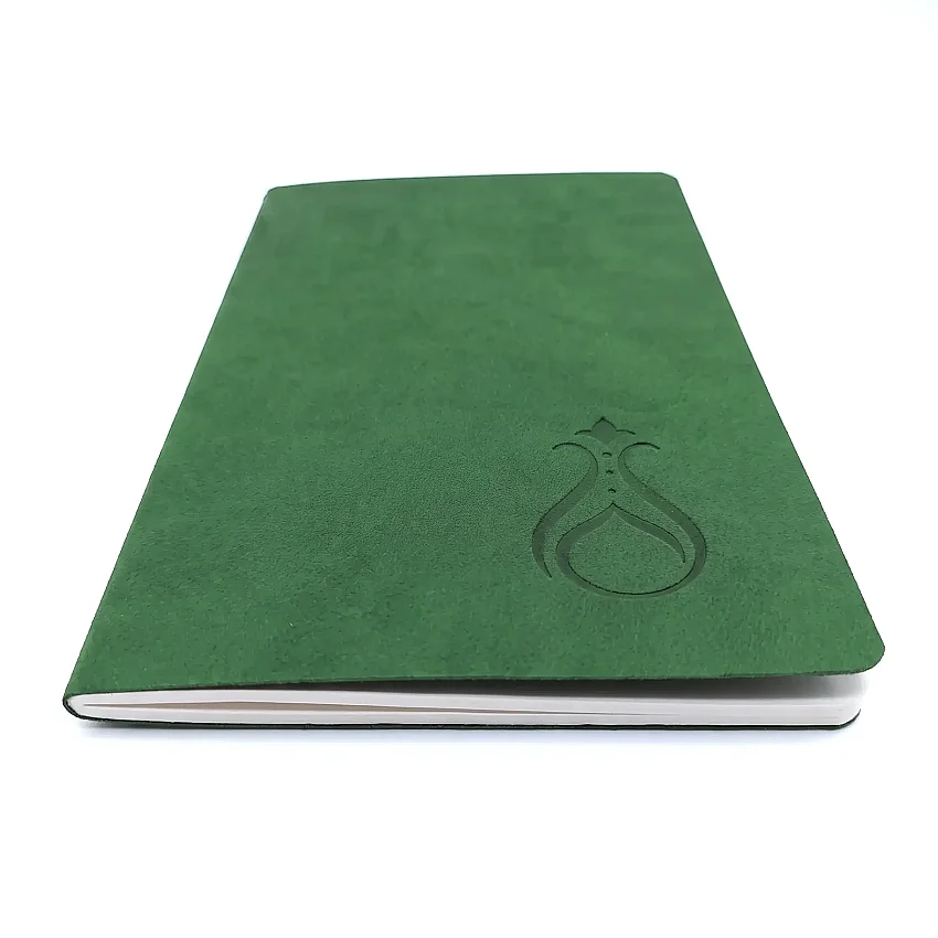 Terzi Dikiş Termo Kapak Çizgili Defter 40 yp 80 gr Ivory Kağıt Yeşil - 1