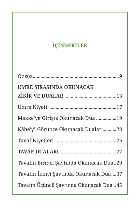 Umre Duaları - 2