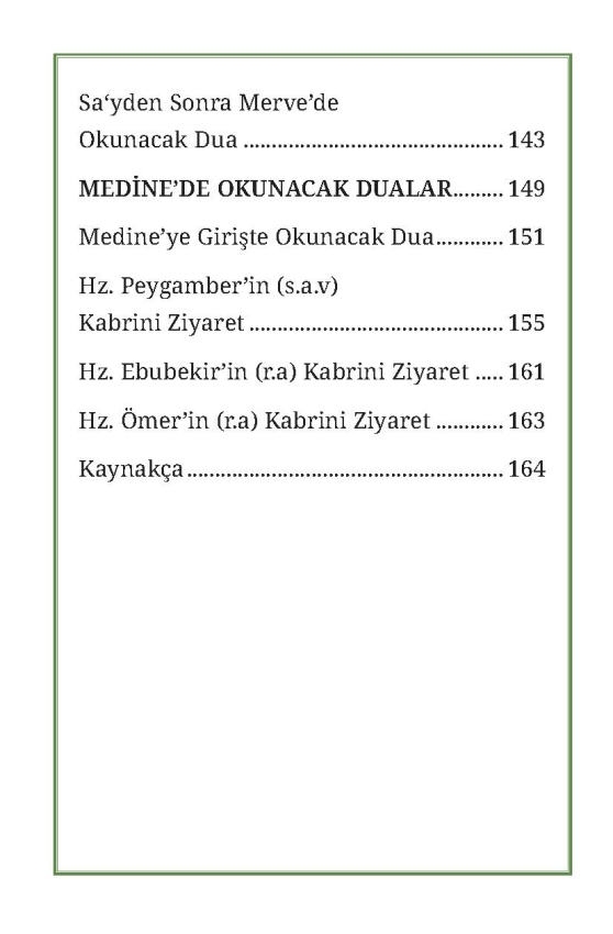 Umre Duaları - 4
