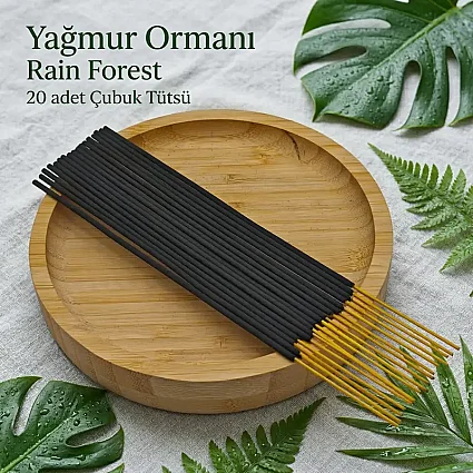 Yağmur Ormanı - Rain Forest - Çubuk Tütsü 25 Gr 20 Adet