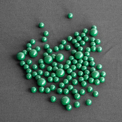 Yeşil Büyük Boy Hatme Taşı 10 mm - Epoksi Boyalı - Hacegan - Serhendi M2 - 1