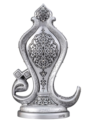 Zarif Dört Kûl Boytu (Orta Boy | Gümüş) - 3