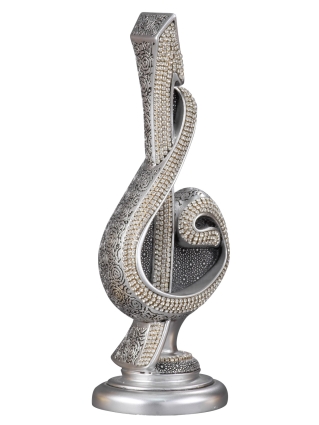 Zarif Elif Vav Boytu (Orta Boy | Gümüş) - ZR