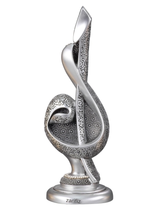 Zarif Elif Vav Boytu (Orta Boy | Gümüş) - 4