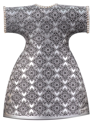 Zarif Kaftan Boytu (Orta Boy | Gümüş) - 3