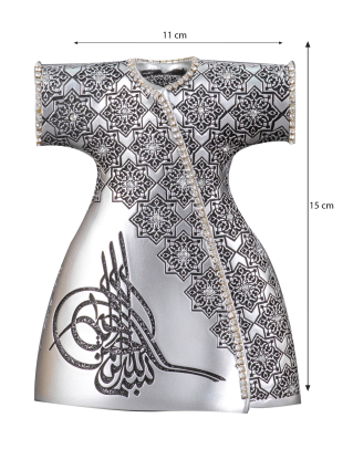 Zarif Kaftan Boytu (Orta Boy | Gümüş) - 5
