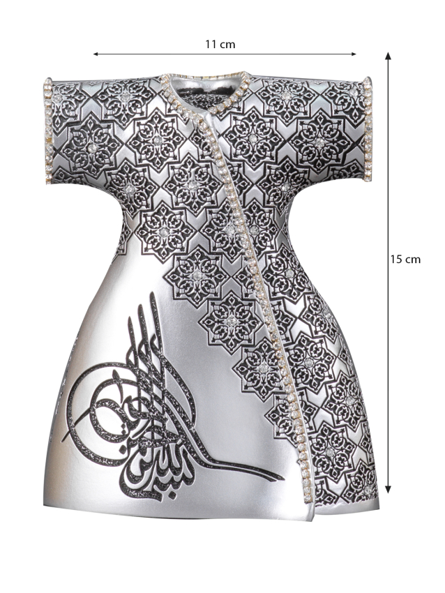 Zarif Kaftan Boytu (Orta Boy | Gümüş) - 5