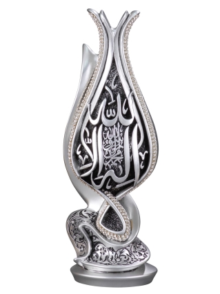 Zarif Lale Tevhid Boytu (Küçük Boy | Gümüş) - ZR