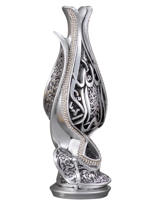 Zarif Lale Tevhid Boytu (Küçük Boy | Gümüş) - 2