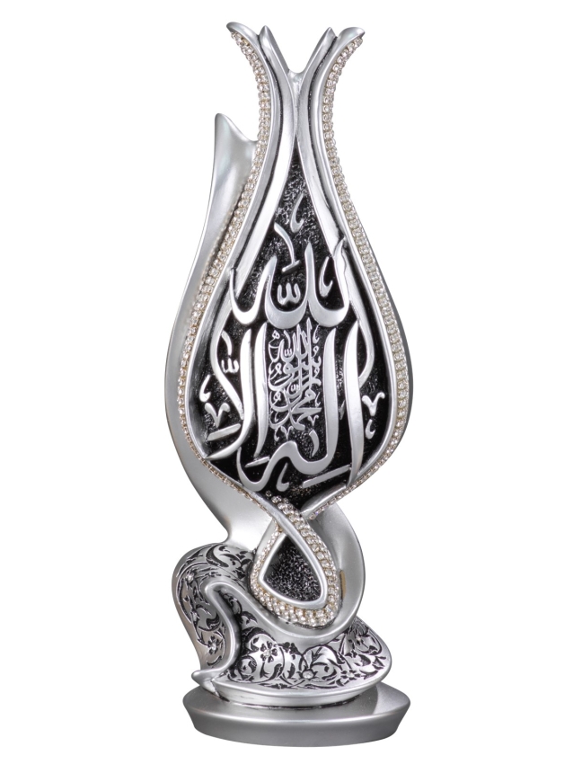 Zarif Lale Tevhid Boytu (Orta Boy | Gümüş) - 1