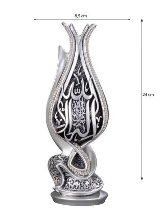 Zarif Lale Tevhid Boytu (Orta Boy | Gümüş) - 5